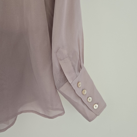 Brooks Brother Pink Silk Button Down Shirt with Neck Tie - Picture 9 of 11